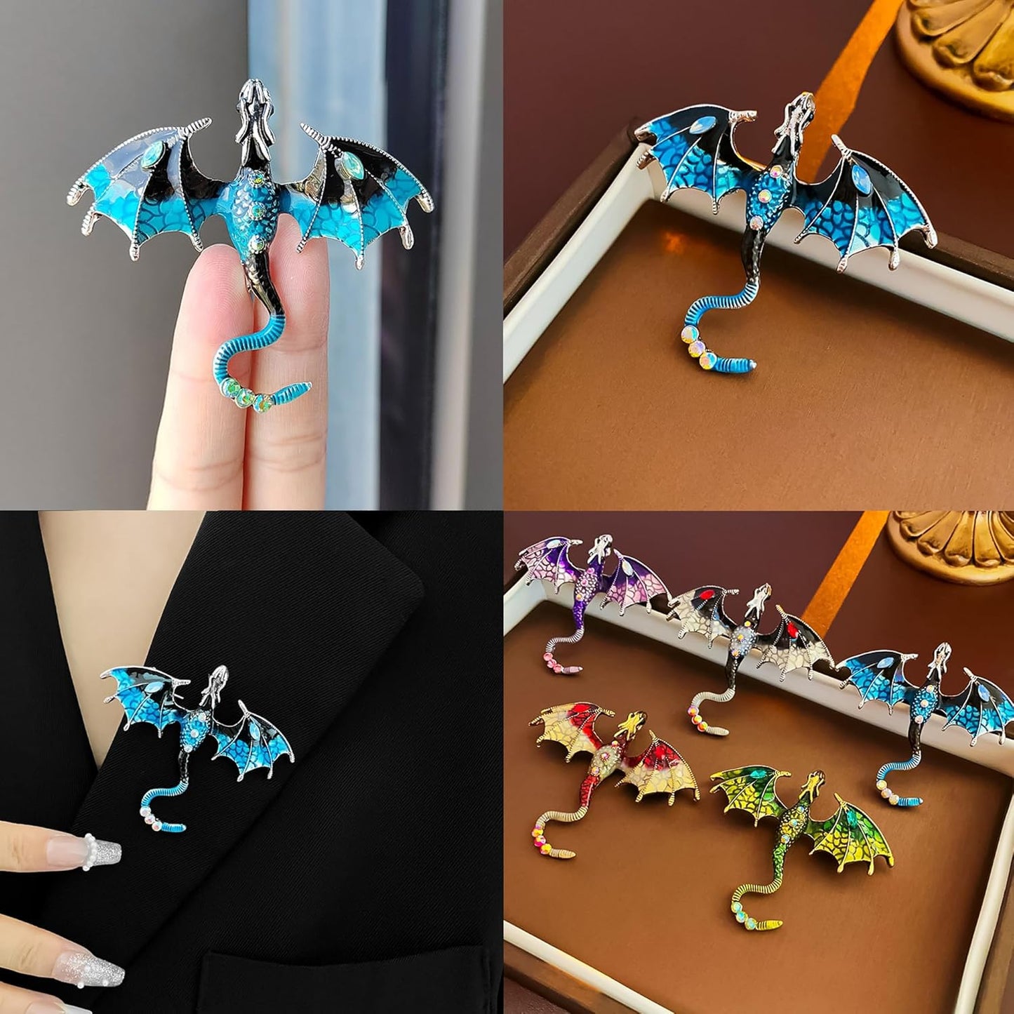 3D Dragon Eye Embossed Journal,Resin Engraving Notebook,Dnd notebook for Dragon Lovers ，Blank Paper,Hardcover Travel Notepad for Writing,Sketchbook,Collection,Gift,Decoration A4 and A5 Size (A5-Blue