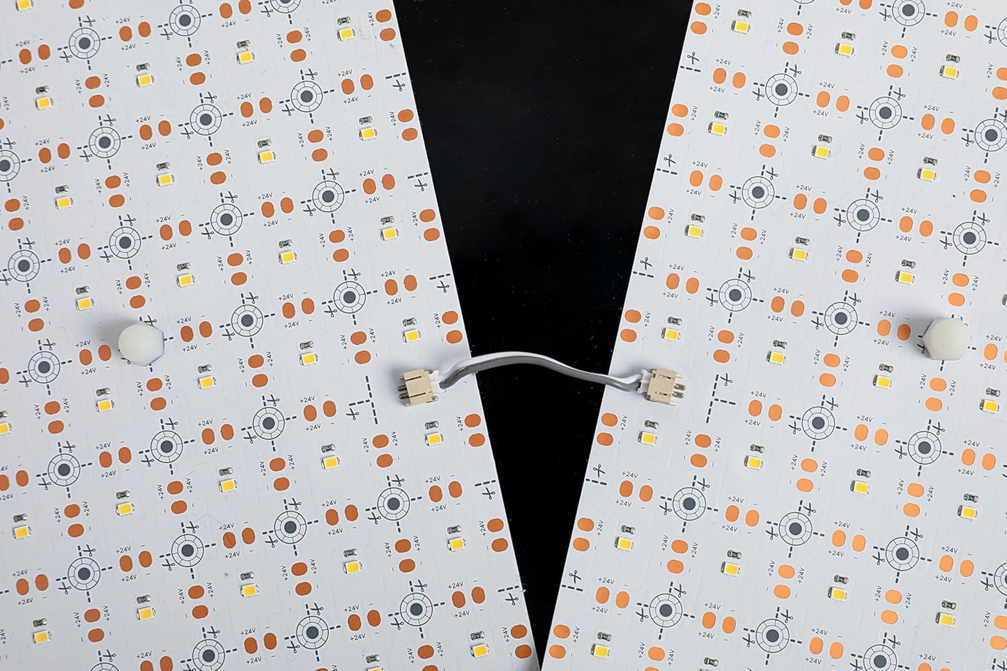 4PCS Soft LED Backlight Sheet 36W 6000Kwhite Color Backlit Flexible cuttable Each pcs 19X9.5 inch for Translucent countertop.