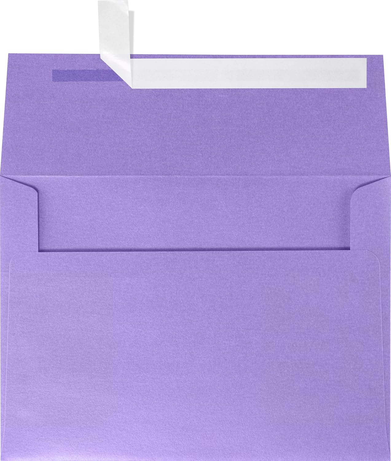LUXPaper A7 Invitation Envelopes | Peel & Press | 5 1/4" x 7 1/4" | Amethyst Metallic | 80lb. Text | 1,000 Qty
