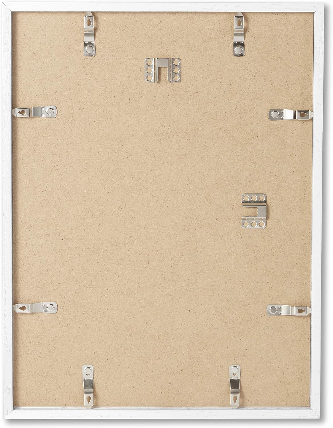 Opposite Wall - 18x24 in - White Solid Wood Picture Frame - Lightweight, Versatile & Shatterproof - Wall Hanging Poster or Photo Frame - Wall Decor for Office, Gallery & Home