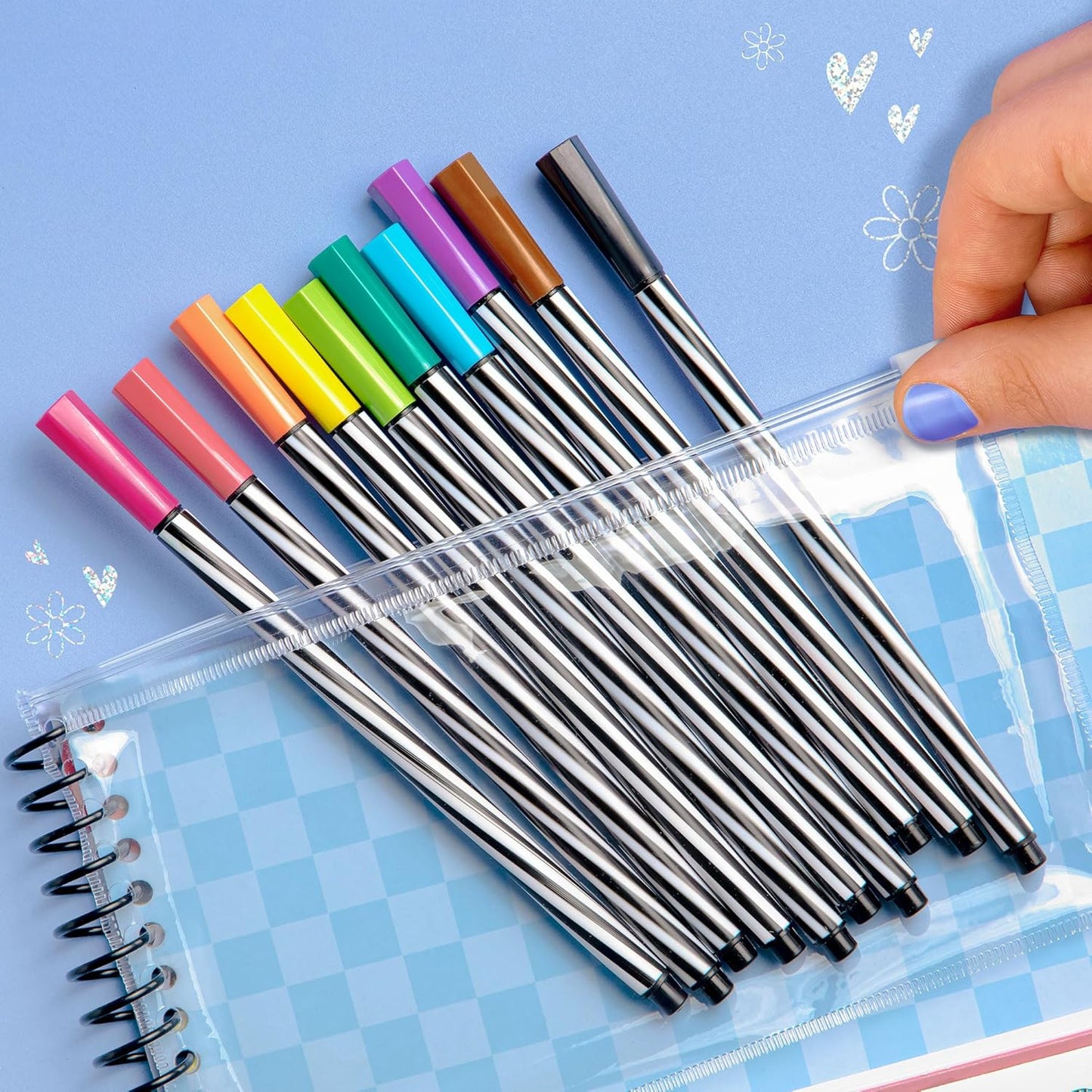 Fashion Angels Fashionista Sketch Set, Includes Sketch Pad with Stencils & Stickers, Fashion Design Sketch Book for Girls, Ideal Drawing Kit for Kids