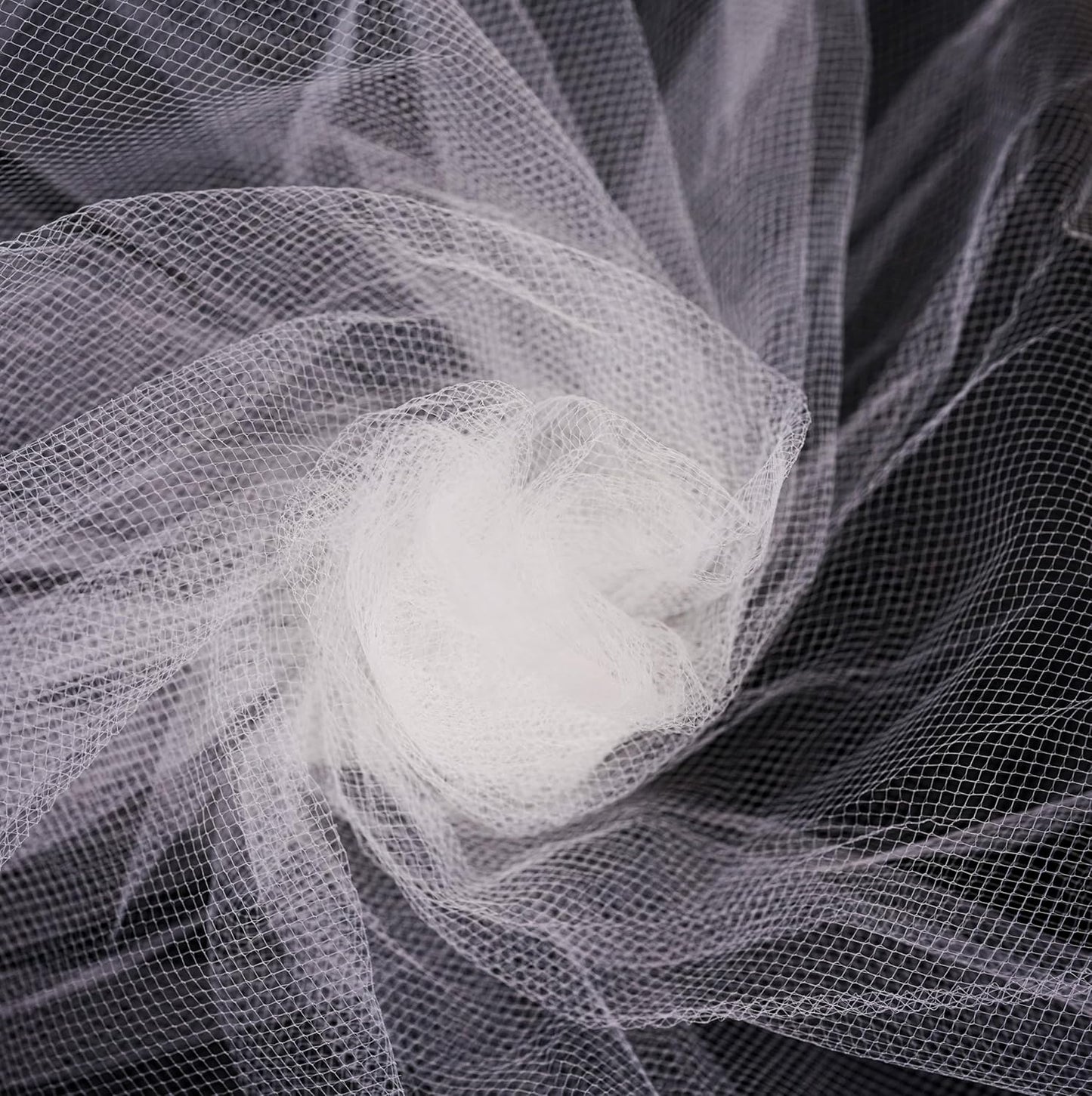 Craft And Party, Ivory Fabric Tulle Roll 54 Inch by 40 Yards (120 ft) Fabric Tulle Bolt for DIY Tutu Skirt, Wedding and Decoration (Ivory)