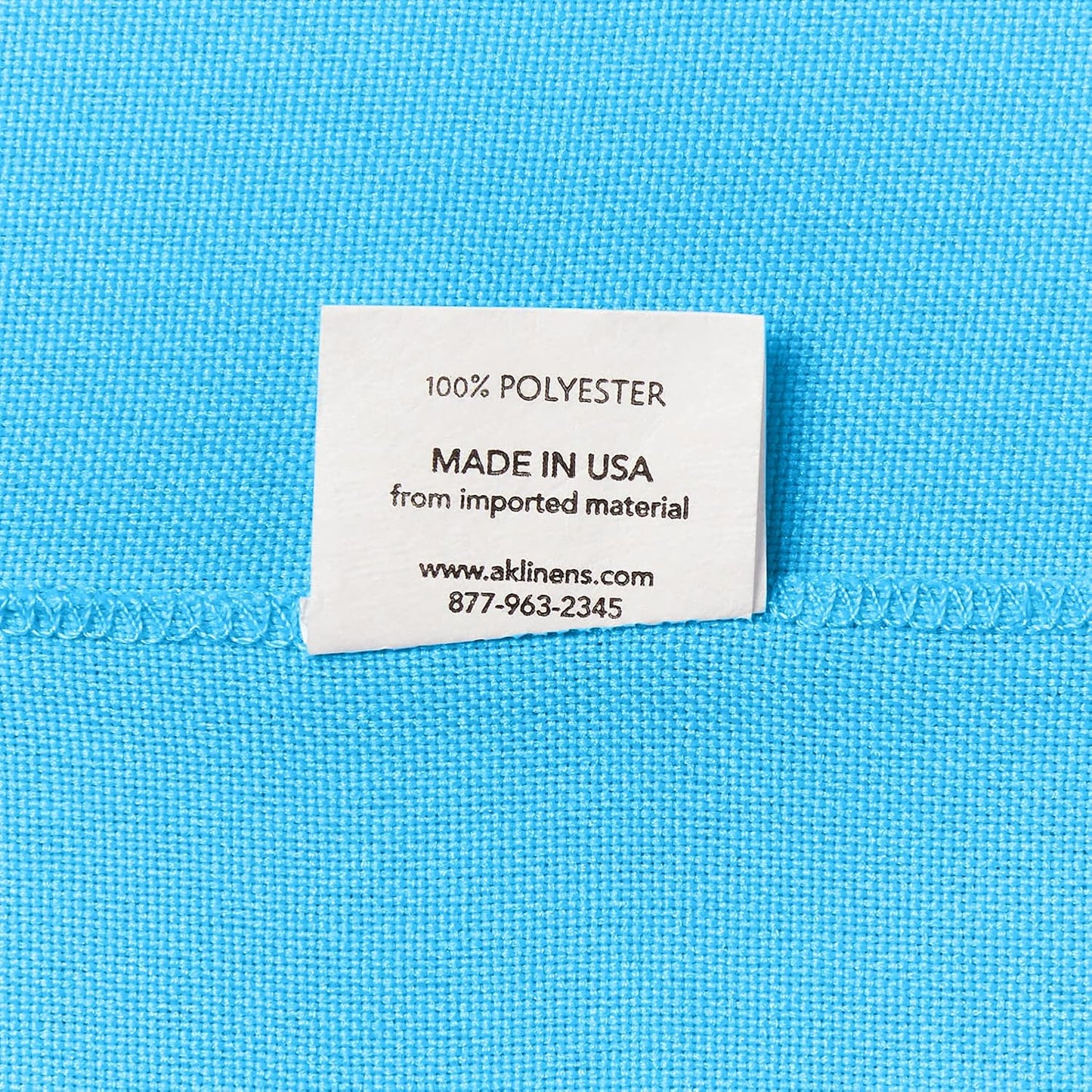 AK TRADING CO. 10 feet x 10 feet Polyester Backdrop Drapes Curtains Panels with Rod Pockets - Wedding Ceremony Party Home Window Decorations - Turquoise (Pack of 24)