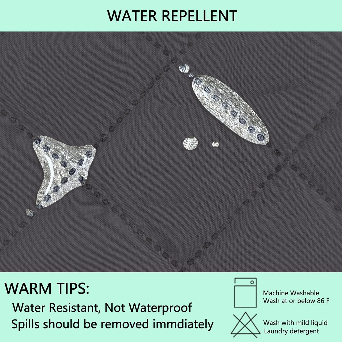 Reversible Oversized Sofa Covers Couch Cover Furniture Protector for Dogs Elastic Straps Water Resistant(XLSofa,Dark Grey/Dark Grey)