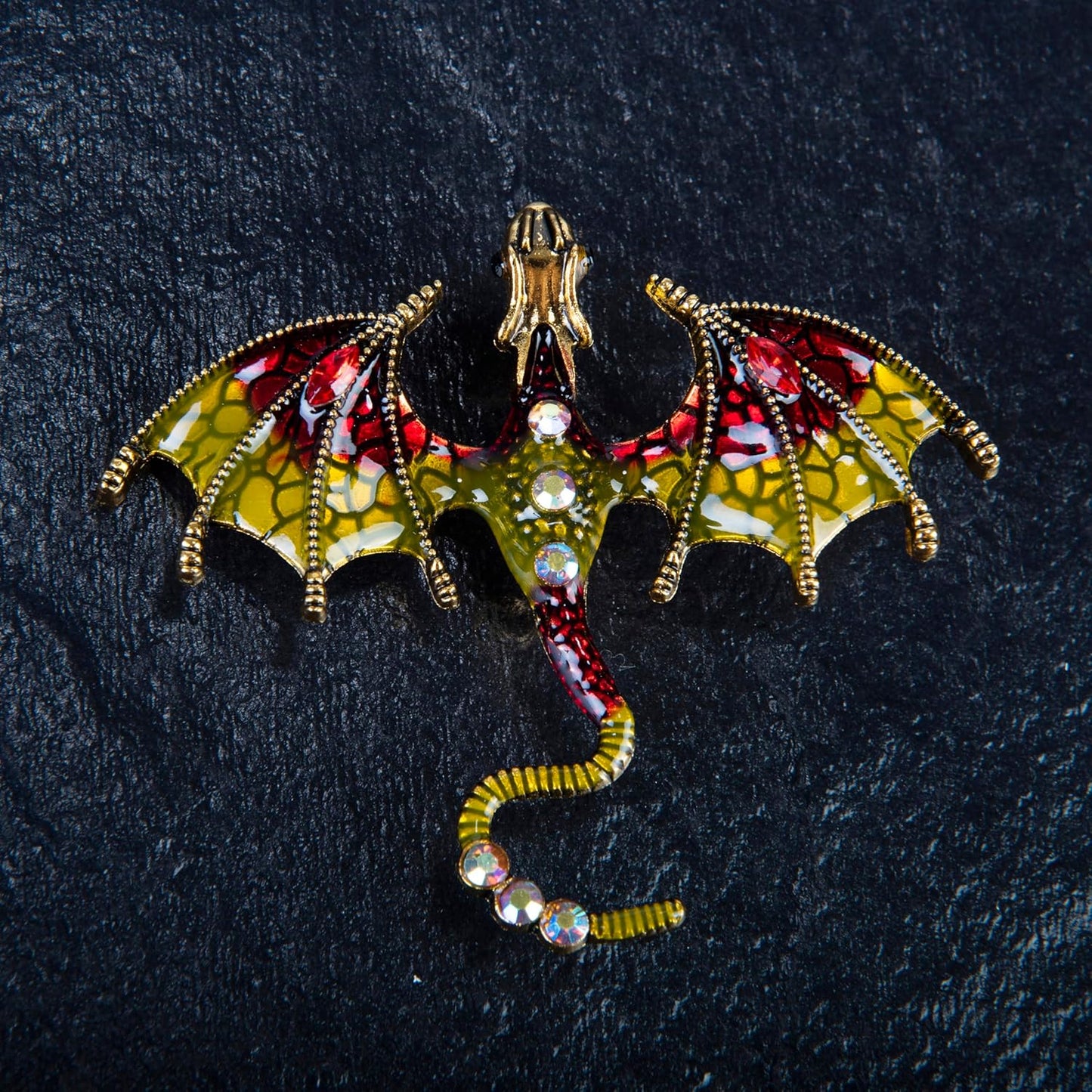 3D Dragon Eye Embossed Journal,Resin Engraving Notebook,Dnd notebook for Dragon Lovers ，Blank Paper,Hardcover Travel Notepad for Writing,Sketchbook,Collection,Gift,Decoration A4 and A5 Size (A5-Yellow with brooch)