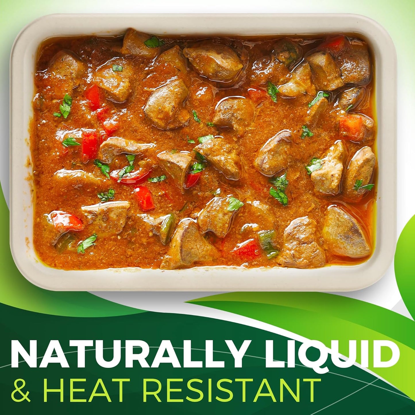 50 Pack Brown 14" Heavy Duty Disposable Rectangle Food Trays, Compostable Extra Large Paper Platter Plates Serving Crawfish, Lobster, Crab for Party, BBQ, Crawfish Boil Accessories