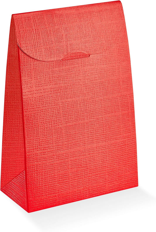 Boxes Craftory Pack of 20 Party Favor Boxes (3.54 x 1.77 x 5.11 inch) - Ideal for Christmas Gift, Graduation and Valentines Day - Red Silk