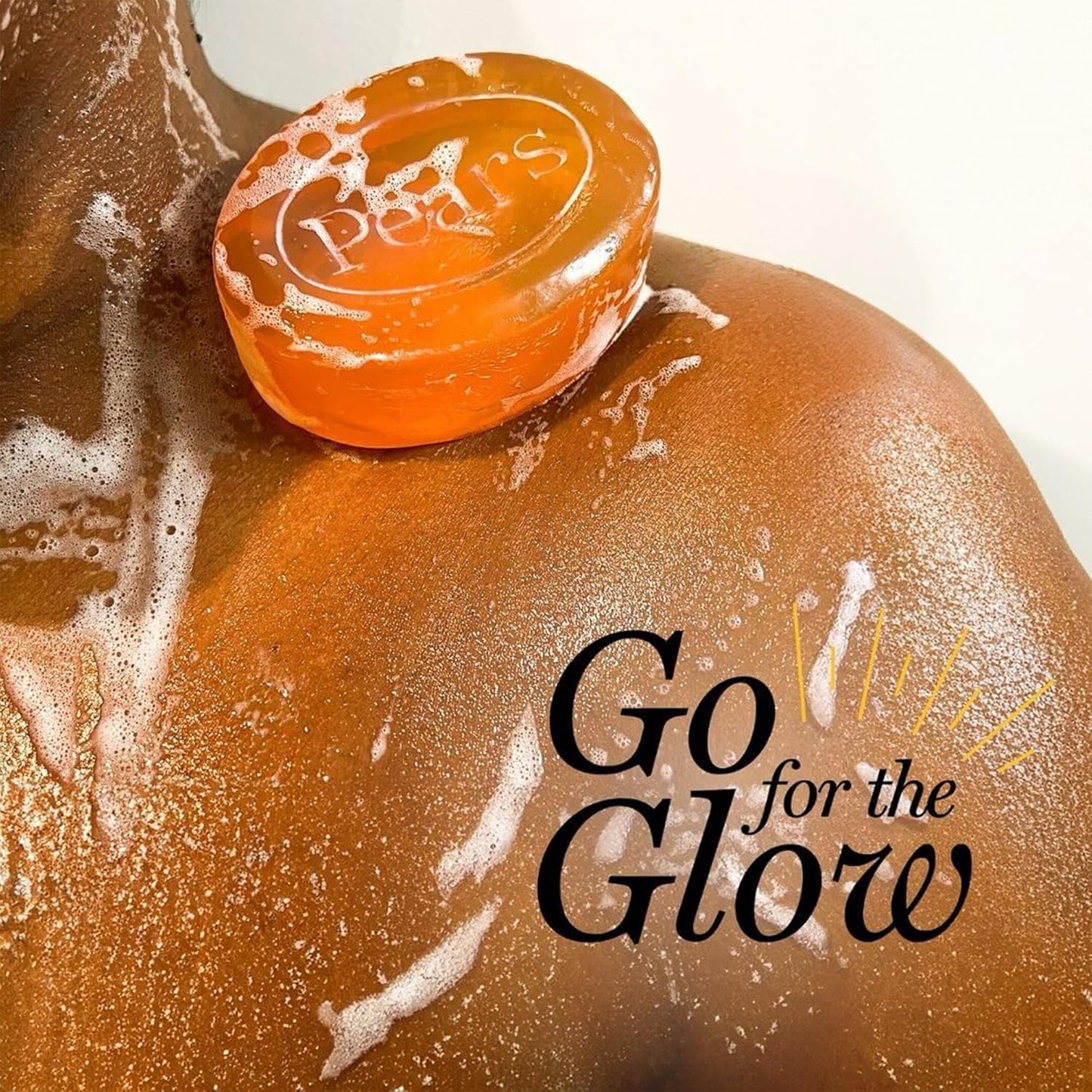 Pears Glycerin Soap, Transparent Amber with Natural Oils, 24-Pack – Pure & Gentle Cleanser for Soft, Glowing Skin, 4.4 Oz Ea