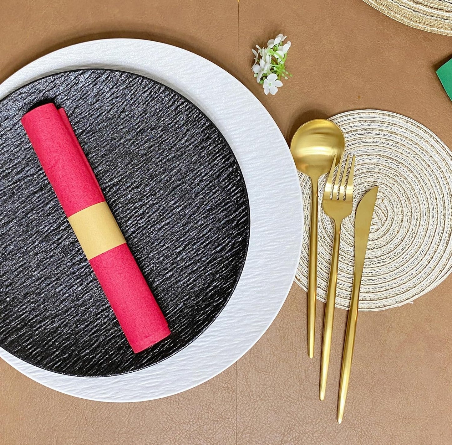 Germiwipe Paper Napkin Band Box of 500,Napkin Rings Self Adhesive,Silverware Wraps Bands (Kraft, Kraft - 500pcs)