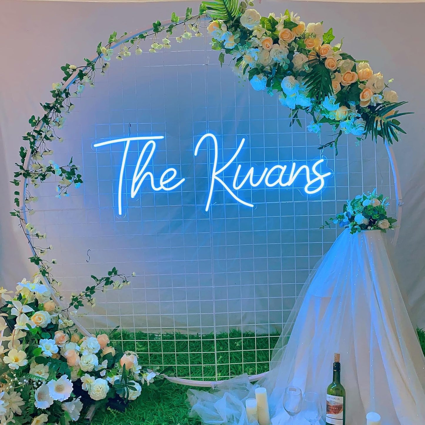 SELICOR Personalized Neon Signs Led Neon Signs Light for Bedroom Wedding Birthday Party Home Décor Custom Neon Sign Bar Store Logo Neon Sign(Optional 36" to 60")