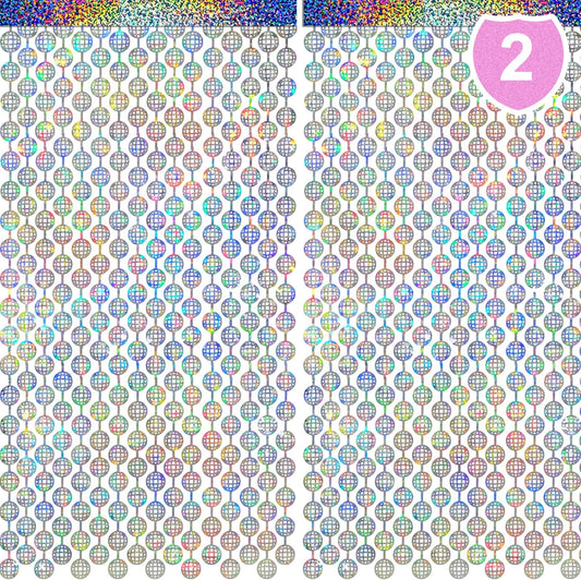 2 Packs Disco Ball Foil Curtain, Silver Glitter Metallic Backdrop for Birthday, Wedding, Baby Shower, Bachelorette, 70s 80s 90s Theme Party, Disco Party Decorations Supplies
