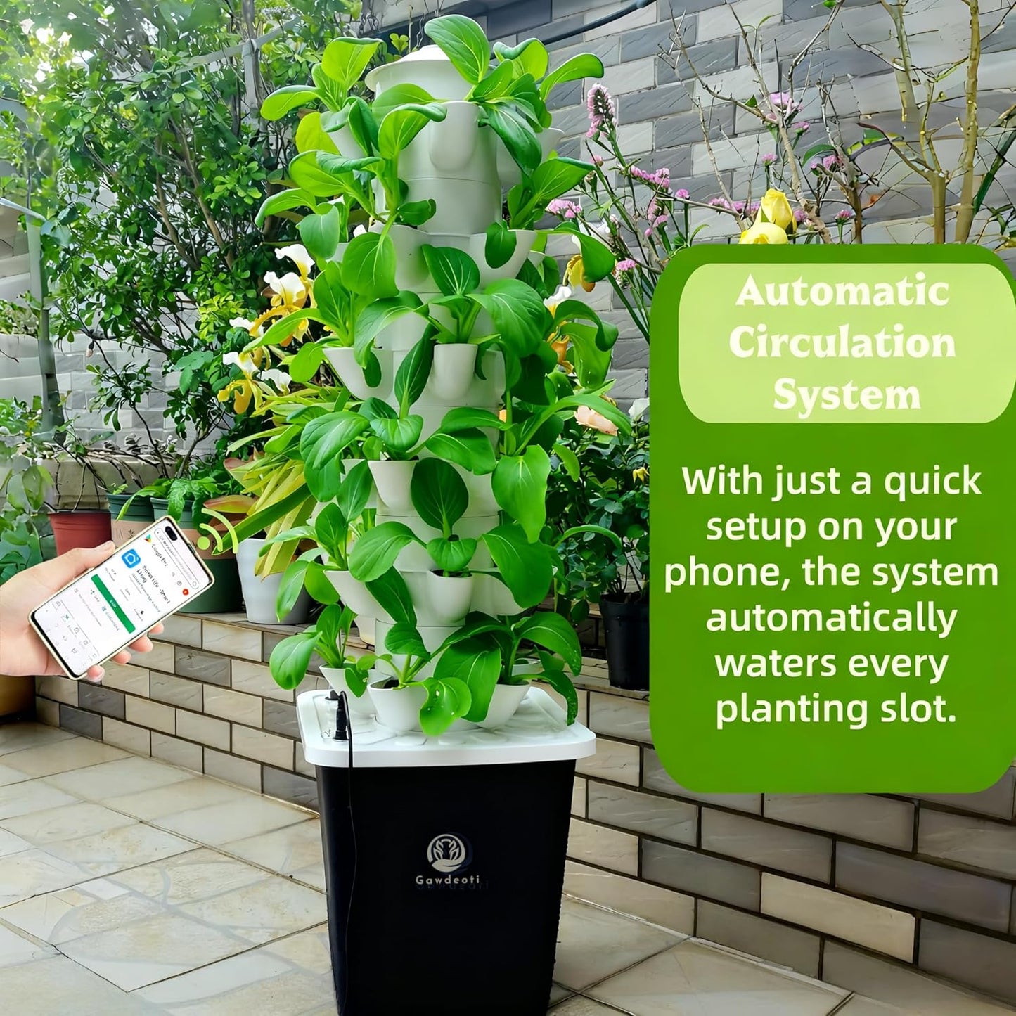 Hydroponic Growing System,Hydroponic Vertical Garden,Indoor Smart hydroponic Vegetable System, 30 Pods,Plant Germination kit with Pump System, Auto Timer, Beginner kit