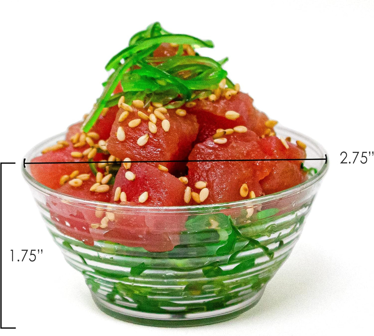 50 Pack Eco-Wheat 3 oz. Asian-Style Mini Wheat Plastic Bowl for Appetizer Bowls Wheat Plastic Small Disposable Dessert Bowls Professional-Grade Recyclable Wheat Straw Mini Dessert Cup CMJJ