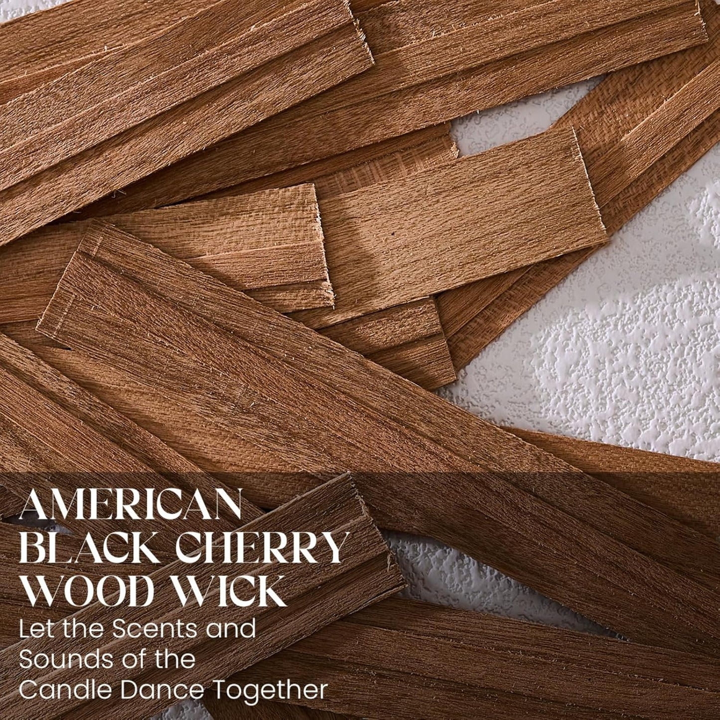 M&SENSE 9.88oz Natural Soy Wax Jar Candle with Wooden Wick | Midsummer Night Scent | 55-Hour Burn & Long-Lasting Burn | Housewarming Gift for Men and Women