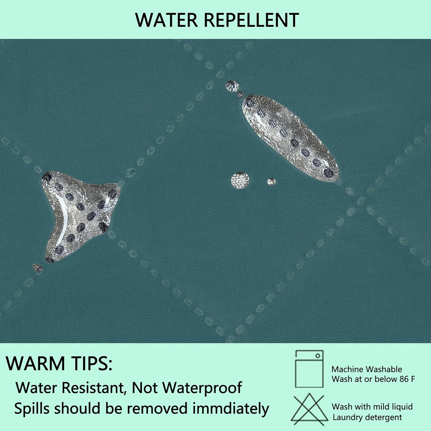 Reversible Loveseat Sofa Covers Couch Cover Furniture Protector(Loveseat Small,Blue/Beige)