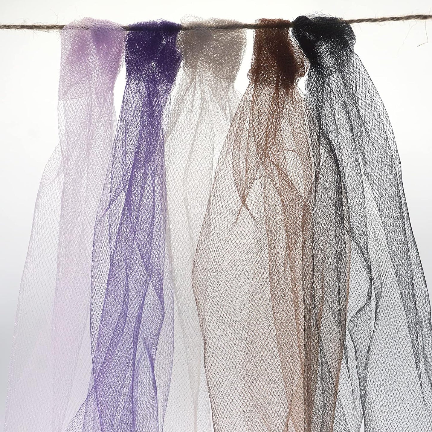 Silver Tulle Fabric Roll 6 Inch X 300 FT (100 Yards) Matte Tulle Ribbon Netting Mesh Spool for DIY Tutu Skirt Wedding Bow Gift Wrapping Baby Shower Christmas Party Halloween Decorations