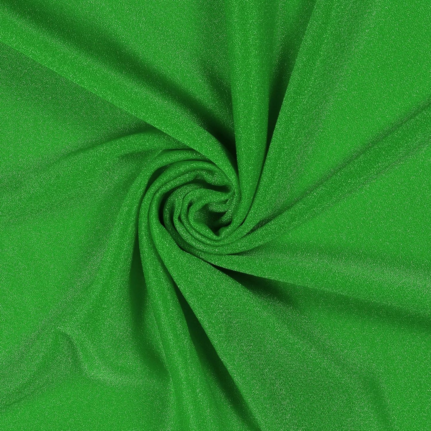 VDS Pack of 2 Panel (30 Inch X 100 Feet) Wedding Arch Draping Fabric Sheer Chiffon Fabric Drapery for Wedding Ceremony Reception Swag Backdrop Canopy Chuppah ARBO Altars Decoration (Green)